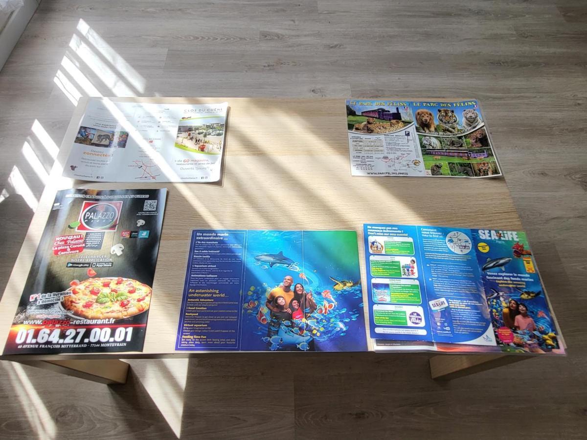 Studio Cosy A 5 Minutes De Disneyland Paris Chalifert Luaran gambar