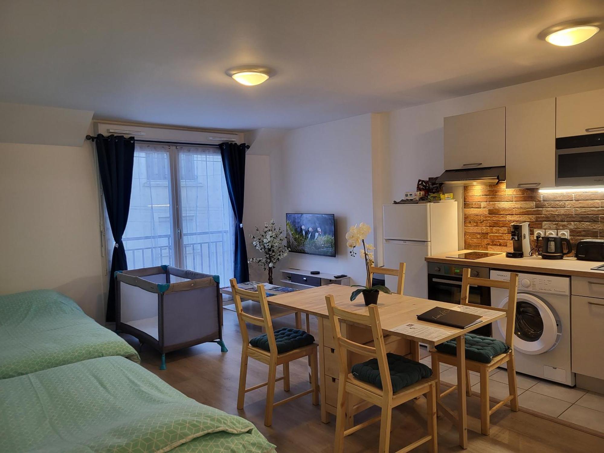 Studio Cosy A 5 Minutes De Disneyland Paris Chalifert Luaran gambar